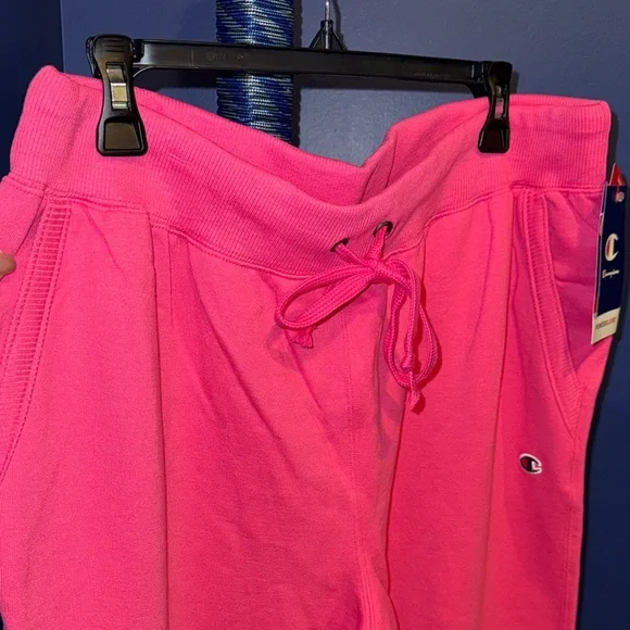 Champion- NWT Pink Jogger Sweatpants with Logo Size 2X - Picture 8 of 17